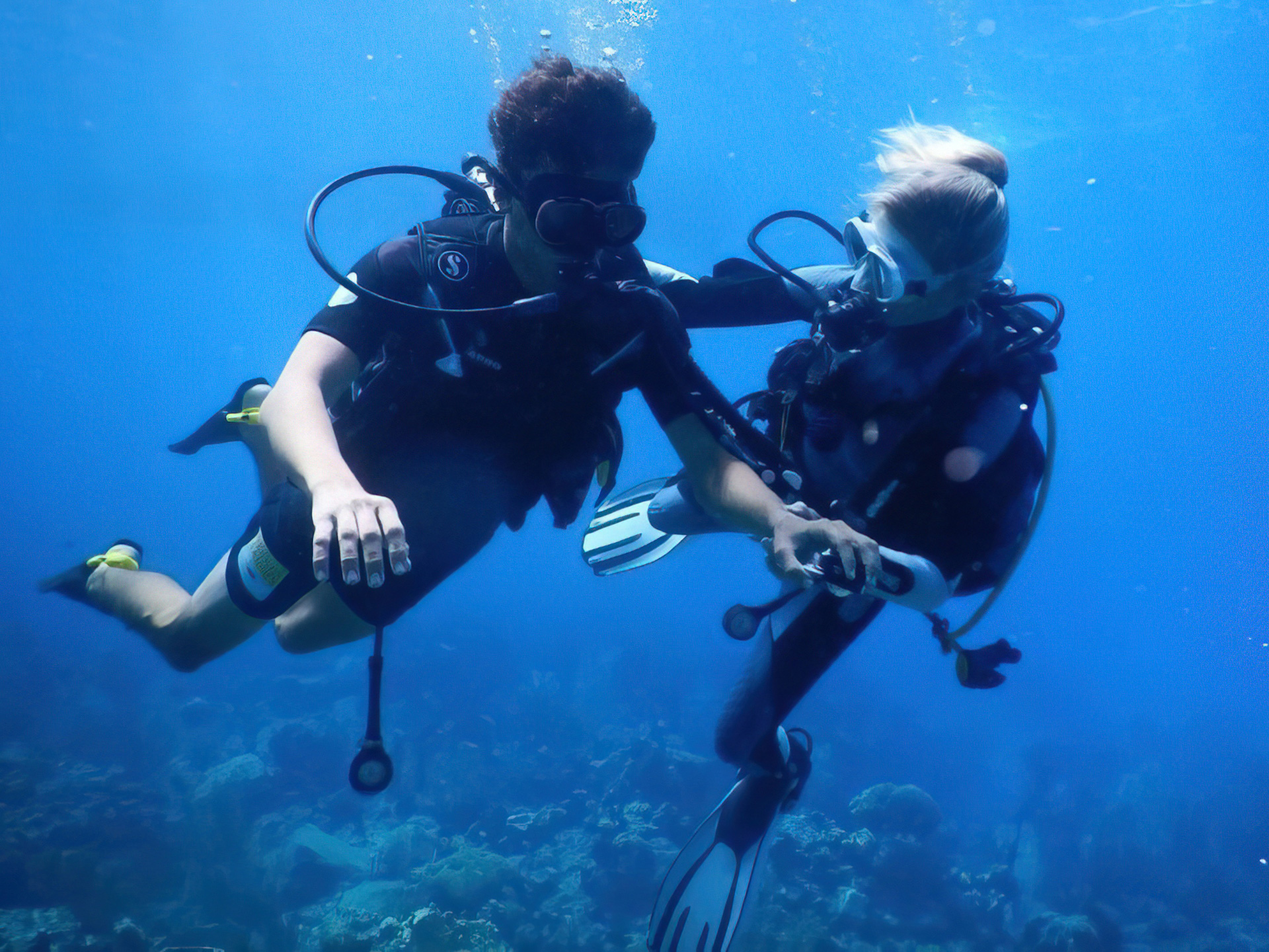 bapteme-1eres-bulles-20mn Plongée en Guadeloupe, aventure sous-marine unique